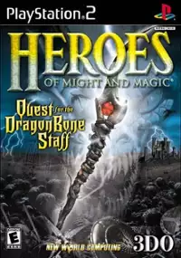 Plakat gry Heroes of Might & Magic: Quest for the Dragon Bone Staff