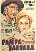 plakat filmu Pampa bárbara