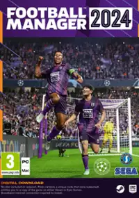 Plakat gry Football Manager 2024