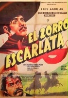 plakat filmu El Zorro Escarlata