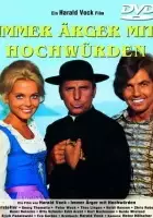 plakat filmu Immer Ärger mit Hochwürden