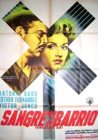 Plakat filmu Sangre en el barrio