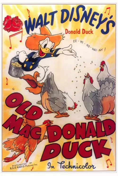 plakat filmu Stary Kaczor MacDonald