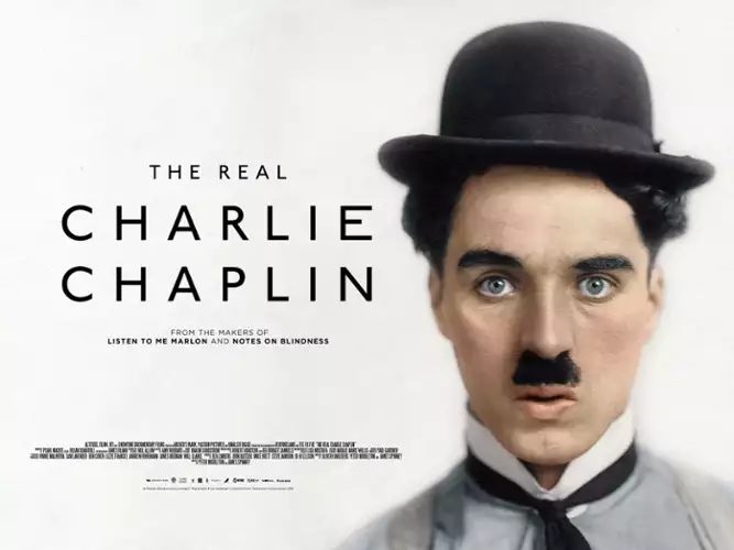 plakat filmu Prawdziwy Charlie Chaplin