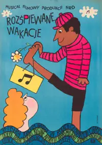 Plakat filmu Rozśpiewane wakacje