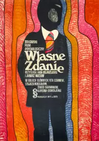 Plakat filmu Własne zdanie