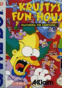 Plakat gry Krusty's Fun House