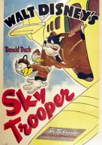 Plakat filmu Donald spadochroniarzem