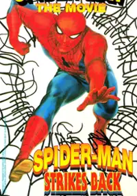 Plakat filmu Człowiek pająk podejmuje walkę