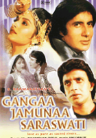 plakat filmu Gangaa Jamunaa Saraswathi