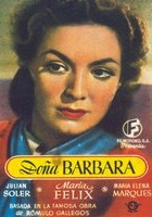 plakat filmu Doña Bárbara