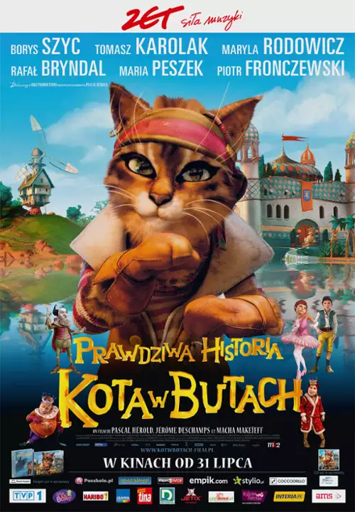 plakat filmu Prawdziwa historia Kota w Butach