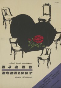 plakat filmu Zjazd rodzinny