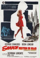 plakat filmu Sharon vestida de rojo