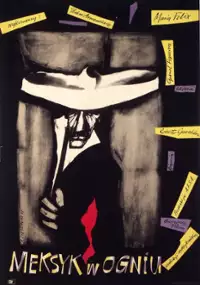 Plakat filmu Meksyk w ogniu