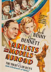 Plakat filmu Artists and Models Abroad