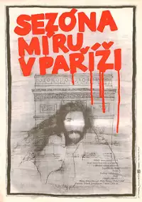 Plakat filmu Sezon pokoju w Paryżu