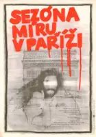 plakat filmu Sezon pokoju w Paryżu