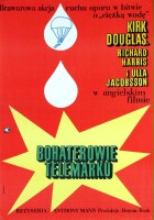 plakat filmu Bohaterowie Telemarku