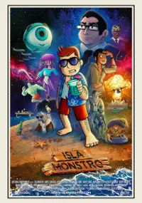 Plakat filmu Isla Monstro