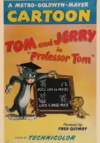 Plakat filmu Profesor Tom 