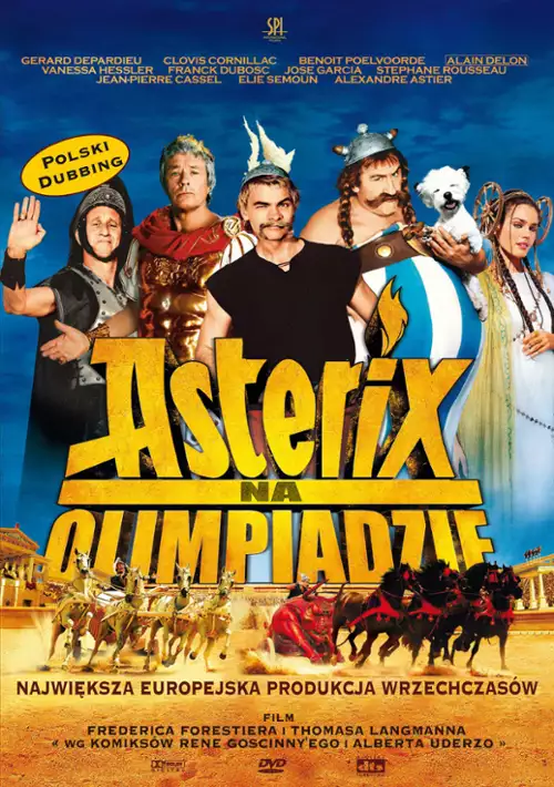 plakat filmu Asterix na olimpiadzie