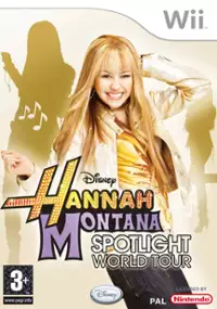 Plakat gry Hannah Montana: Spotlight World Tour 