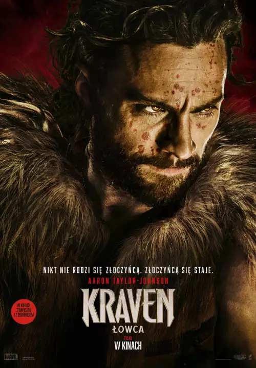 plakat filmu Kraven Łowca