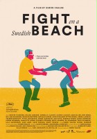 plakat filmu Bójka na szwedzkiej plaży