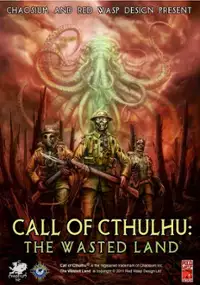 Plakat gry Call of Cthulhu: The Wasted Land