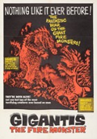 plakat filmu Godzilla kontratakuje