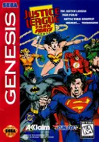 plakat gry Justice League Task Force