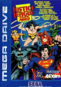 Plakat gry Justice League Task Force