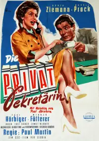 Plakat filmu Die Privatsekret&auml;rin