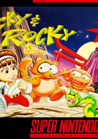 Plakat gry Pocky &amp; Rocky