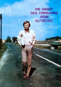 Plakat filmu Strach bramkarza przed jedenastką
