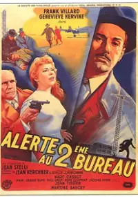 Plakat filmu Alerte au deuxi&egrave;me bureau