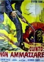 plakat filmu Quinto: non ammazzare