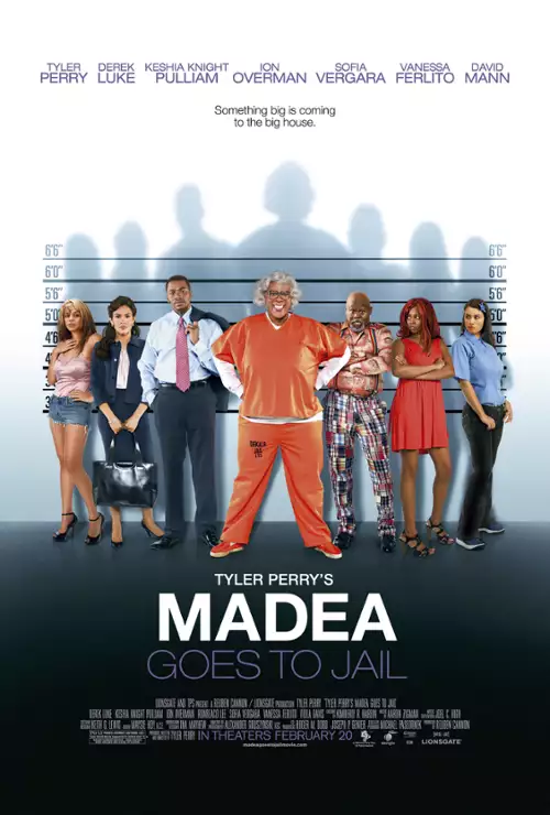 plakat filmu Madea Goes to Jail