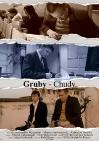 Plakat filmu Gruby - Chudy
