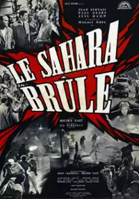 Plakat filmu Le Sahara brûle