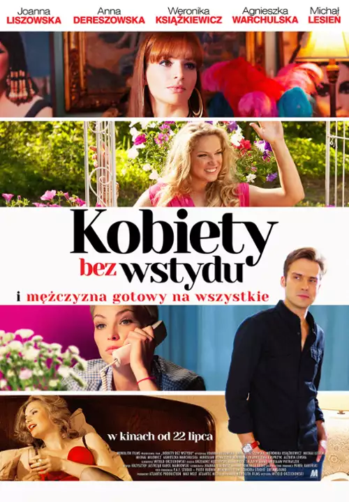 plakat filmu Kobiety bez wstydu