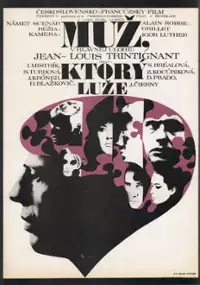 Plakat filmu Człowiek, który kłamie