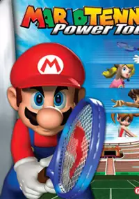 Plakat gry Mario Tennis Advance