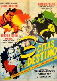 Plakat filmu Tres citas con el destino