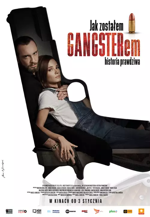 plakat filmu Jak zostałem gangsterem. Historia prawdziwa