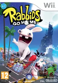 Plakat gry Rabbids Go Home