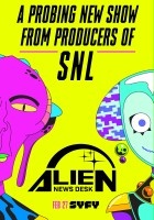 plakat - Alien News Desk (2019)