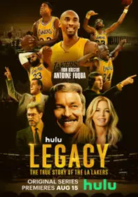 Plakat serialu Dziedzictwo: prawdziwa historia LA Lakers