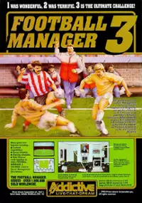 Plakat gry Football Manager 3